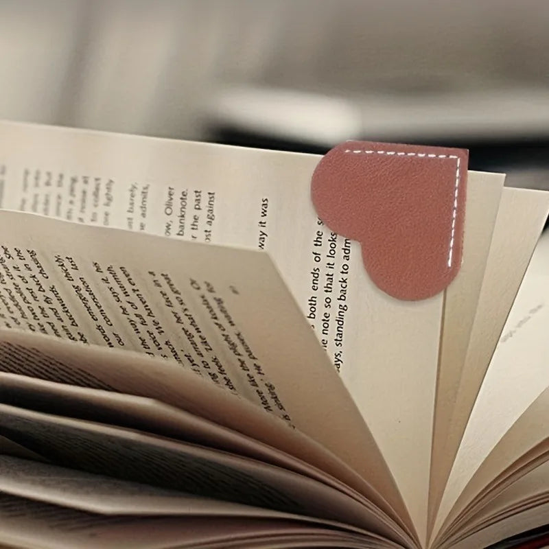 Heart corner bookmarks, a gift for book lovers under $25