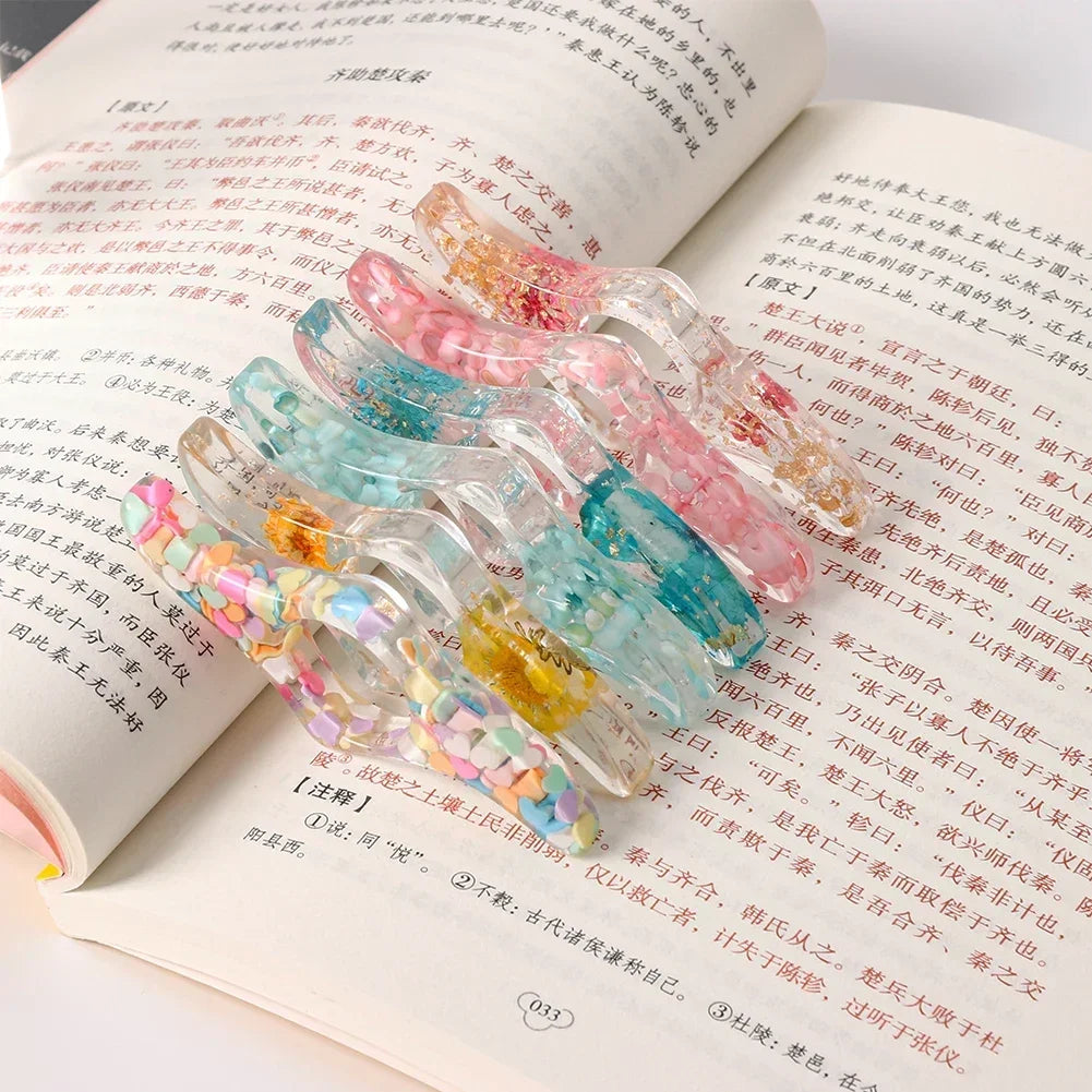 Pressed Flower Resin Page Holder