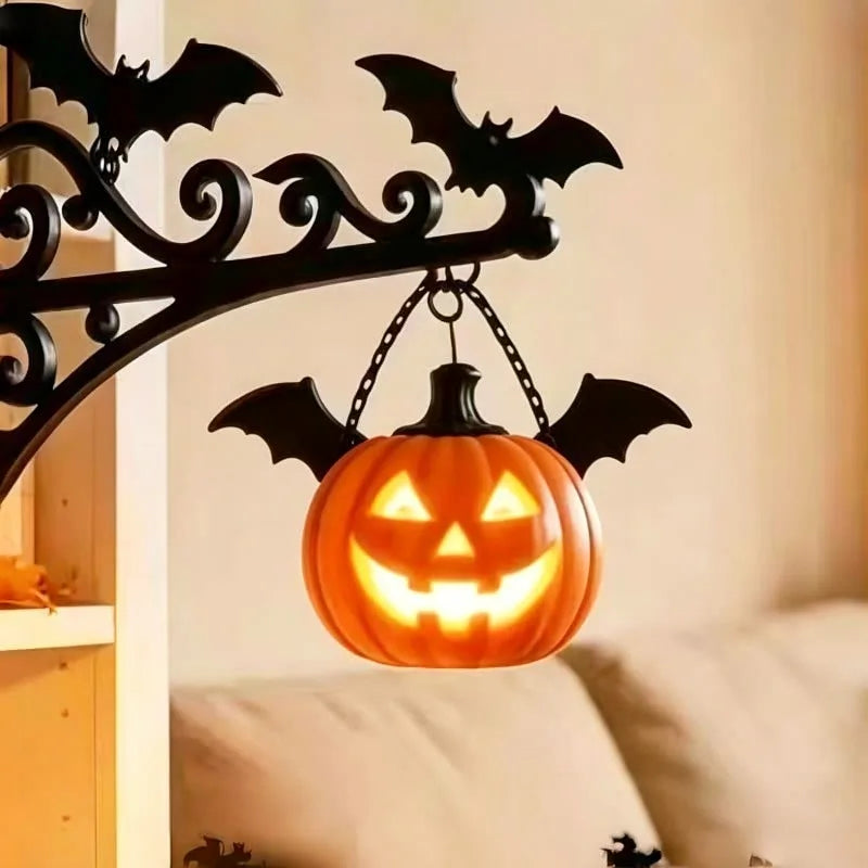Vintage Gothic Bookshelf Lantern – Warm Reading Light