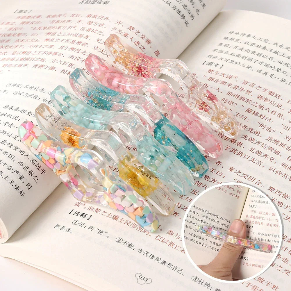 Pressed Flower Resin Page Holder