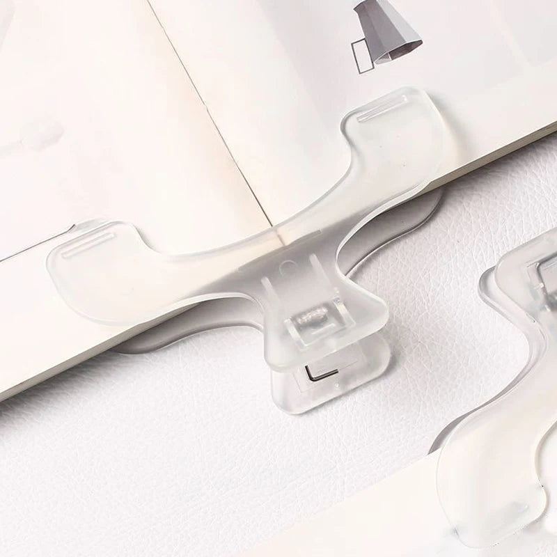 No-Flip Book Clip, Keeps Your Page Open