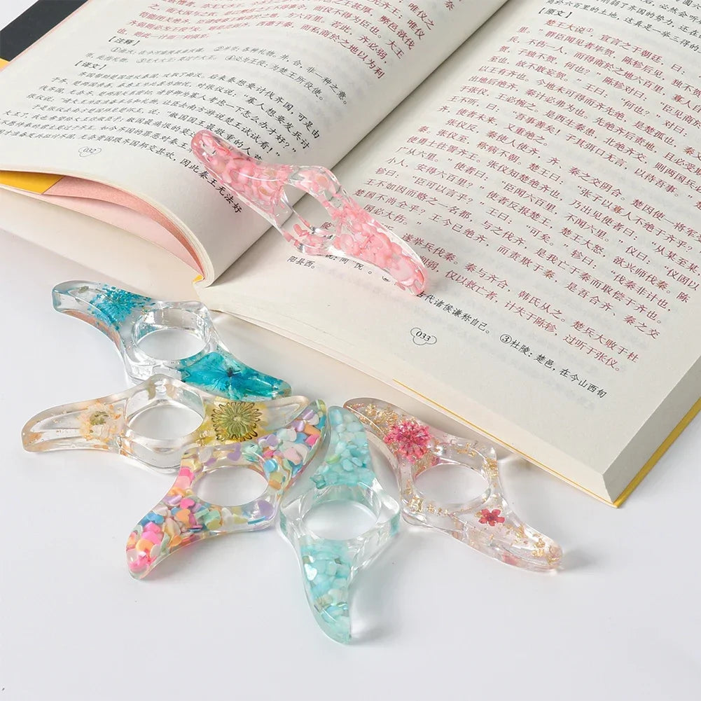 Pressed Flower Resin Page Holder