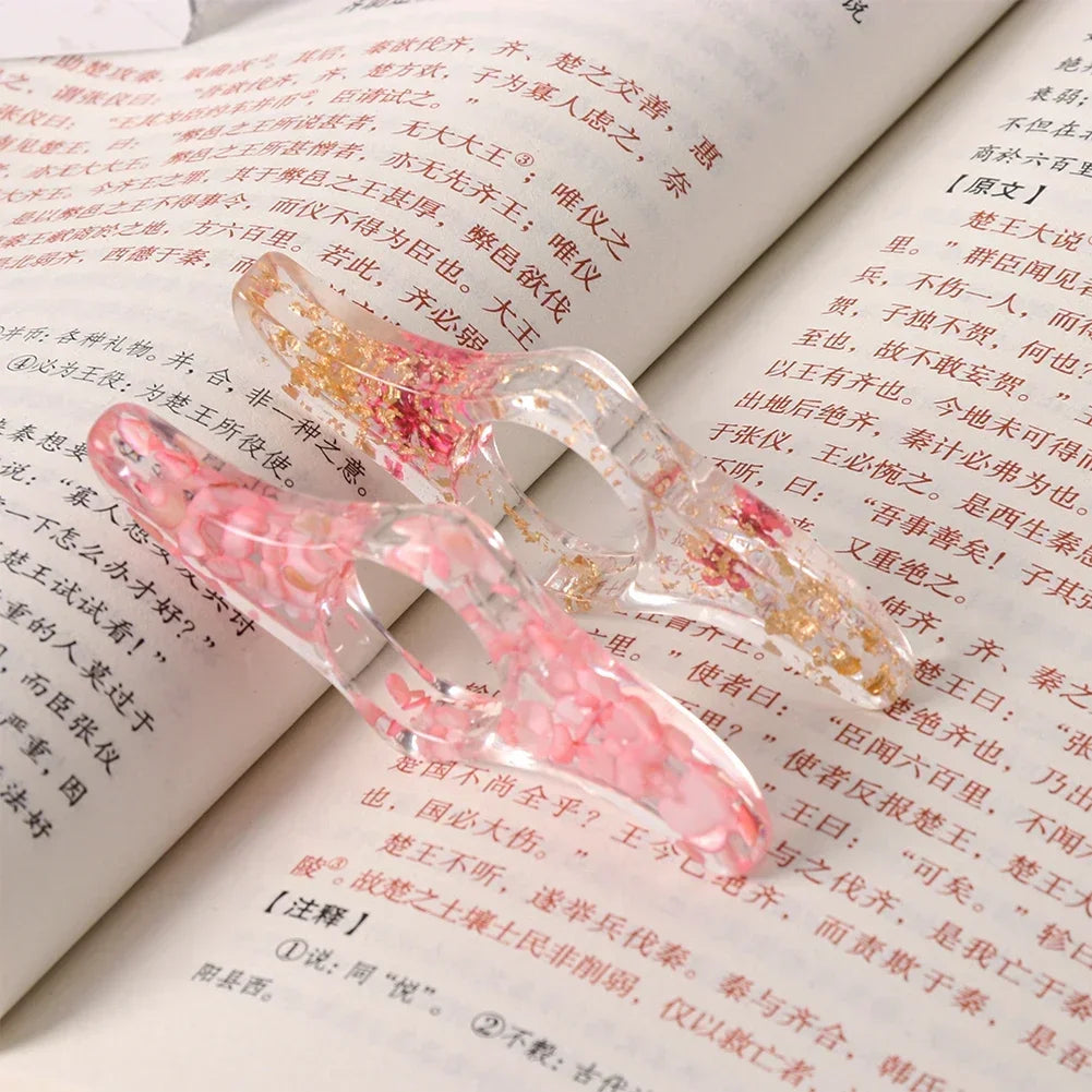 Pressed Flower Resin Page Holder